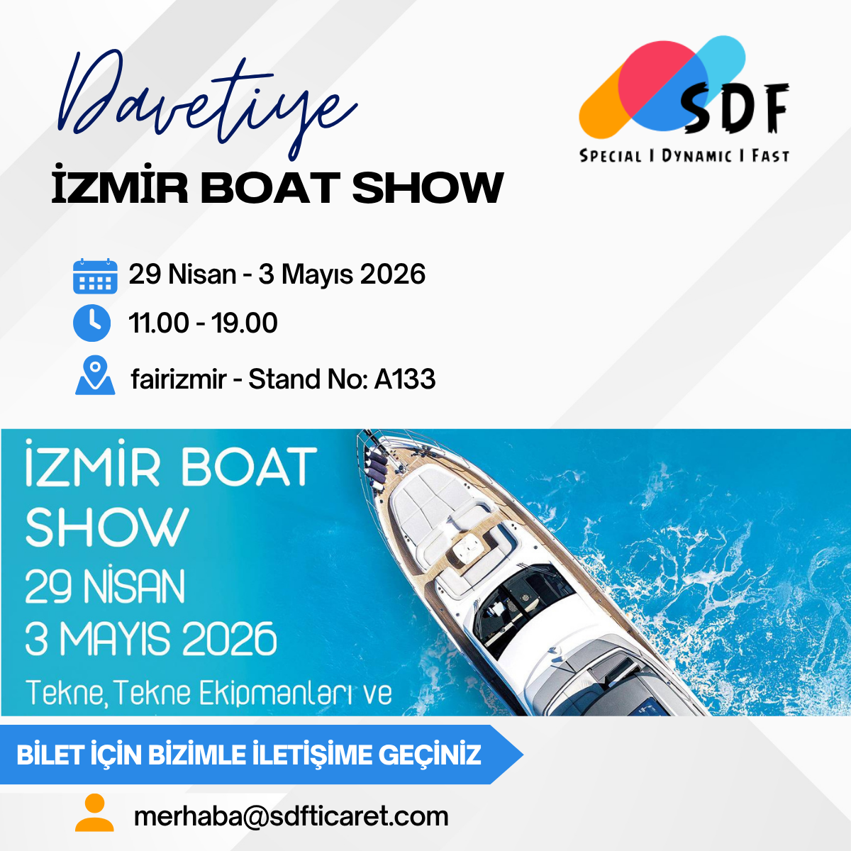 MAST İzmir Boat Show' a Katılıyoruz...